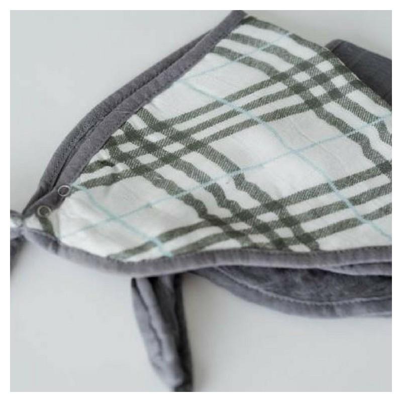 Pendleton Plaid bamboo bibs, 2 pcs, Little Unicorn