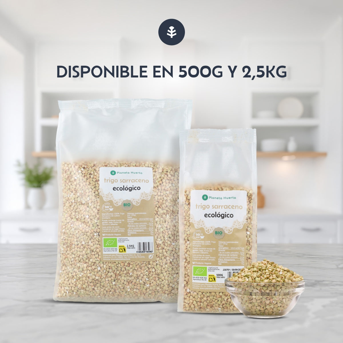 Grano saraceno ECO Planeta Huerto 500 g
