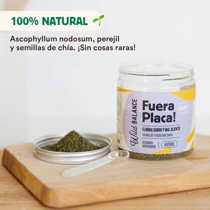 Supplément anti-plaque dentaire pour animaux Wild Balance 100 g