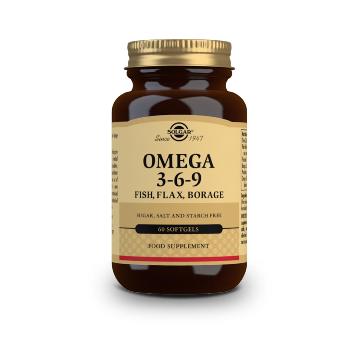 Omega 3 6 9 Solgar 60 Kapseln