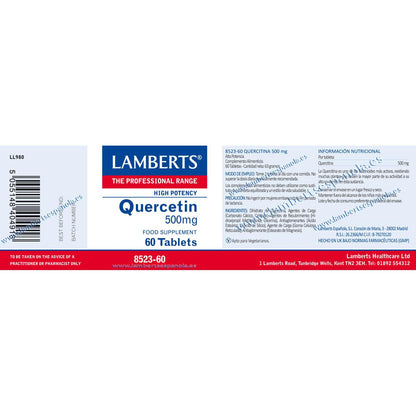 Kwercytyna  60 tabletek po 500 mg, Lamberts