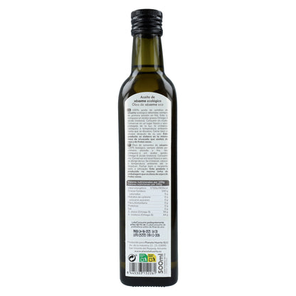 Zestaw 3x olej sezamowy tłoczony na zimno ECO Planeta Huerto 500 ml