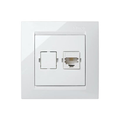 Simon 15 Telefonhalterung Weiß