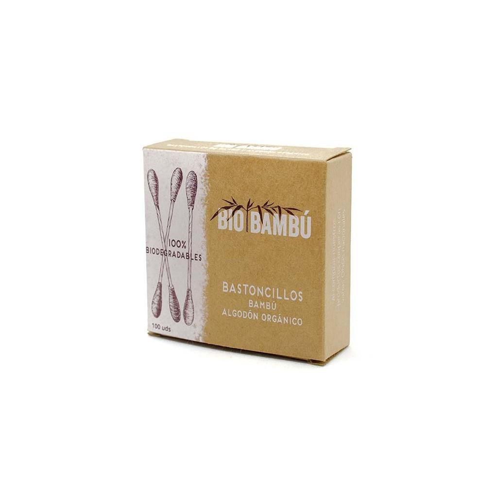 Bastoncini per le orecchie biologici in bambù 100 pz