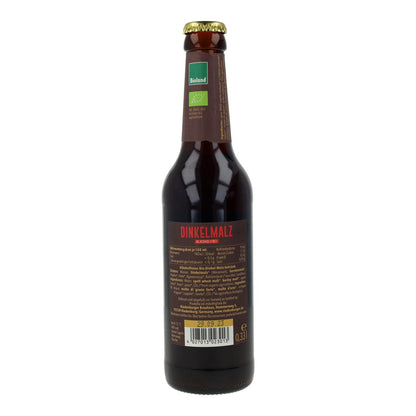 Bière de malt de blé et d'épeautre bio sans alcool Riedenburger 33 cl