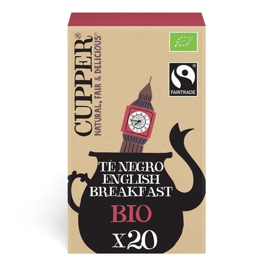 Bio-Cupper English Breakfast Schwarztee, 20 Teebeutel 