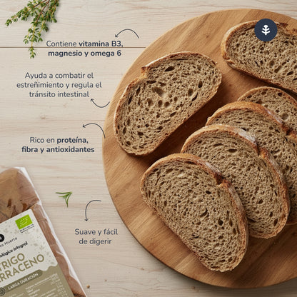 Pane integrale di grano saraceno ECO Planeta Huerto 500 g