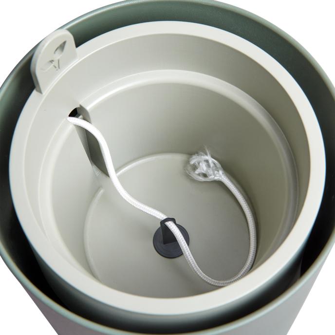 Vaso con sistema di autoirrigazione per piante aromatiche Bouncy Basil Elho Verde