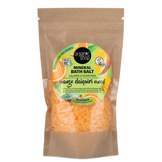 Sole mineralne do kąpieli mango daiquiri mood Organic Shop 500 g