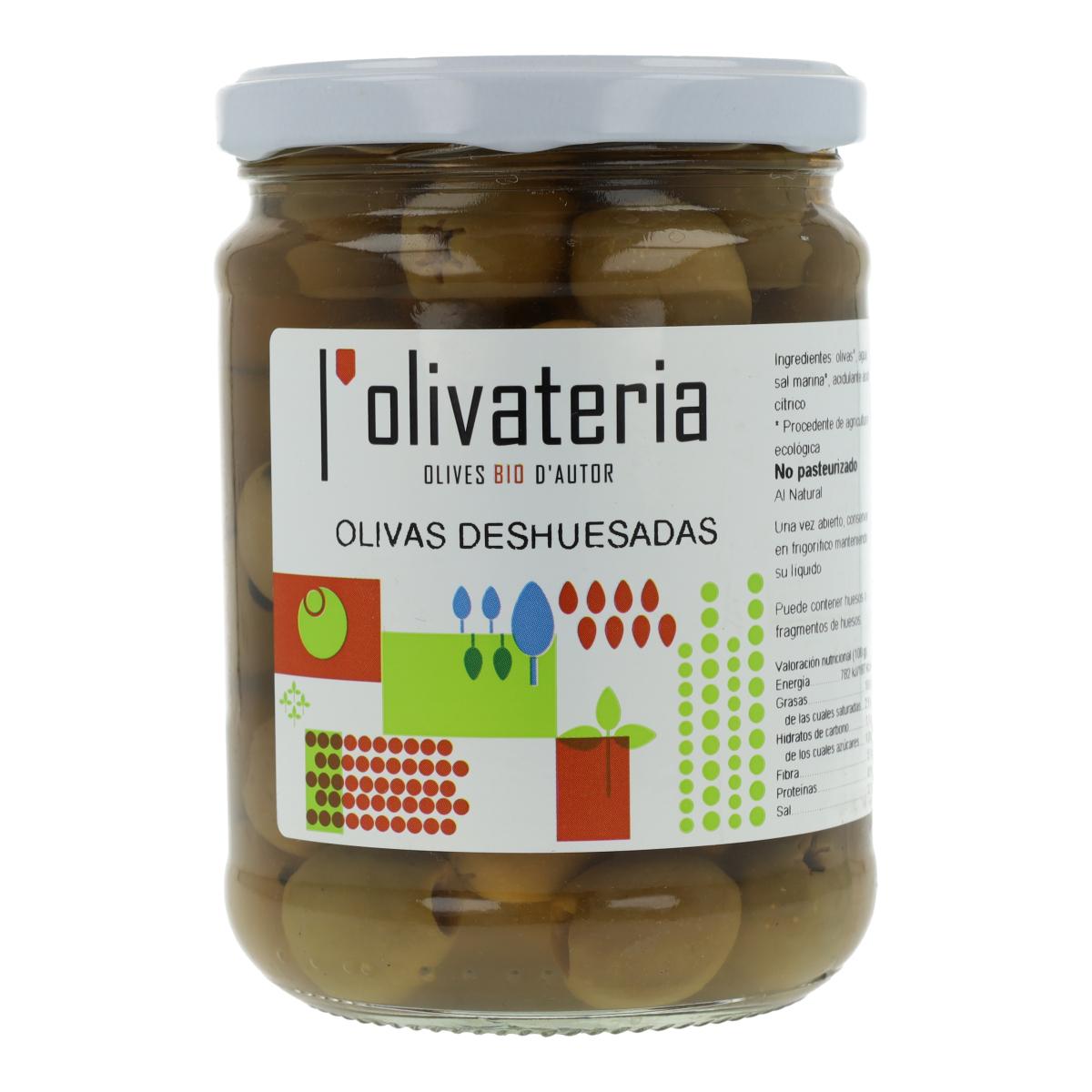 Olivateria entkernte Oliven 225G Bio