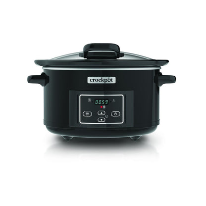 Crockpot olla cocción lenta 4,7 L CSC052X con tapa abatible (Reacondicionado)