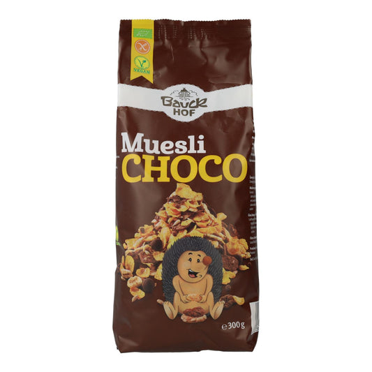 Muesli croustillant au chocolat noir sans gluten Bauckhof 300 g