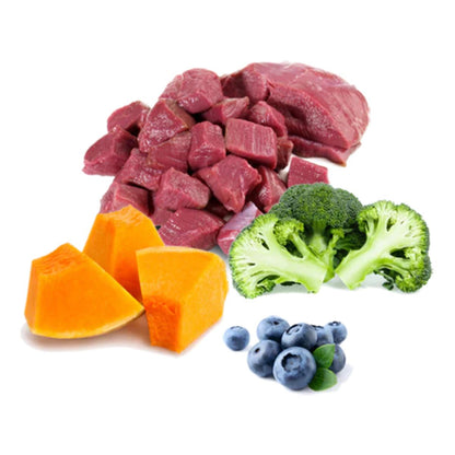 Puromenu Barf Wet Food for Dogs with Deer Ambrosia 400 g