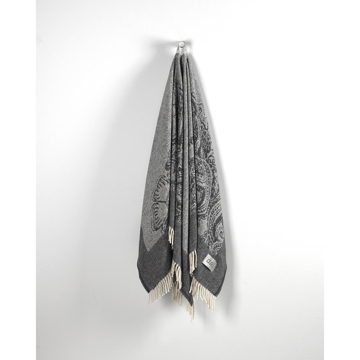 Grey Plaid Blanket 130x170cm