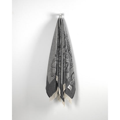 Grey Plaid Blanket 130x170cm
