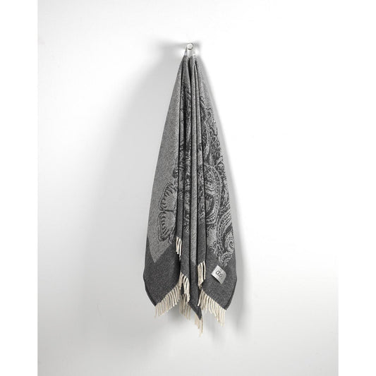 Decke Plaid GRAU 130 x 170 cm
