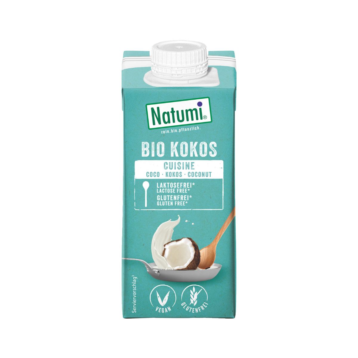 Crème à base de noix de coco Natumi, 200 ml