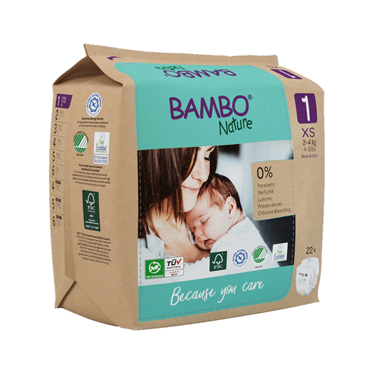 Bambo Nature Nappies T1 (2-4g) 22 pcs