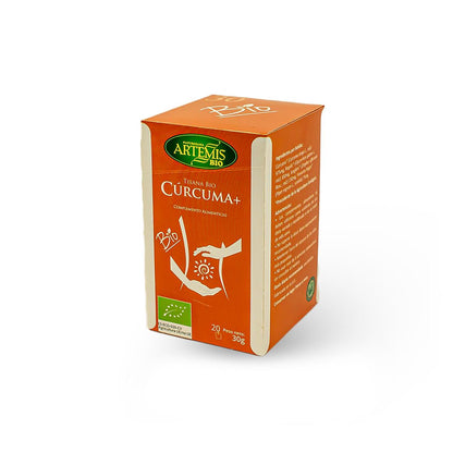 Kurkuma Kräutertee Plus Eco 20 Artemisbio Filter