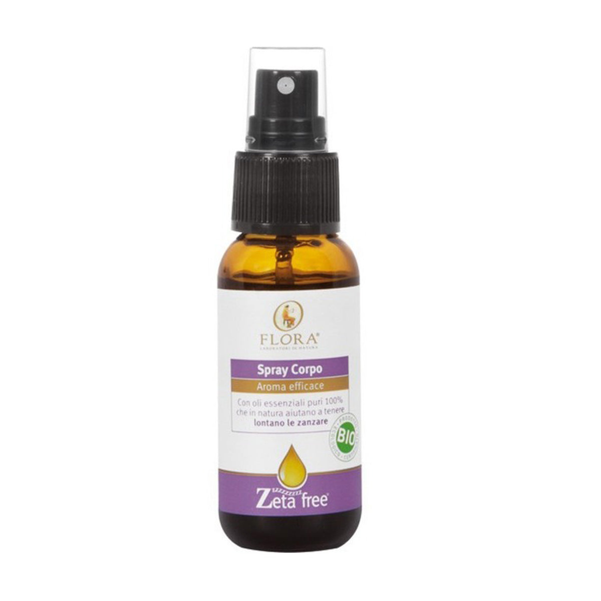 Spray corporel anti-moustiques BIO Flora 30 ml