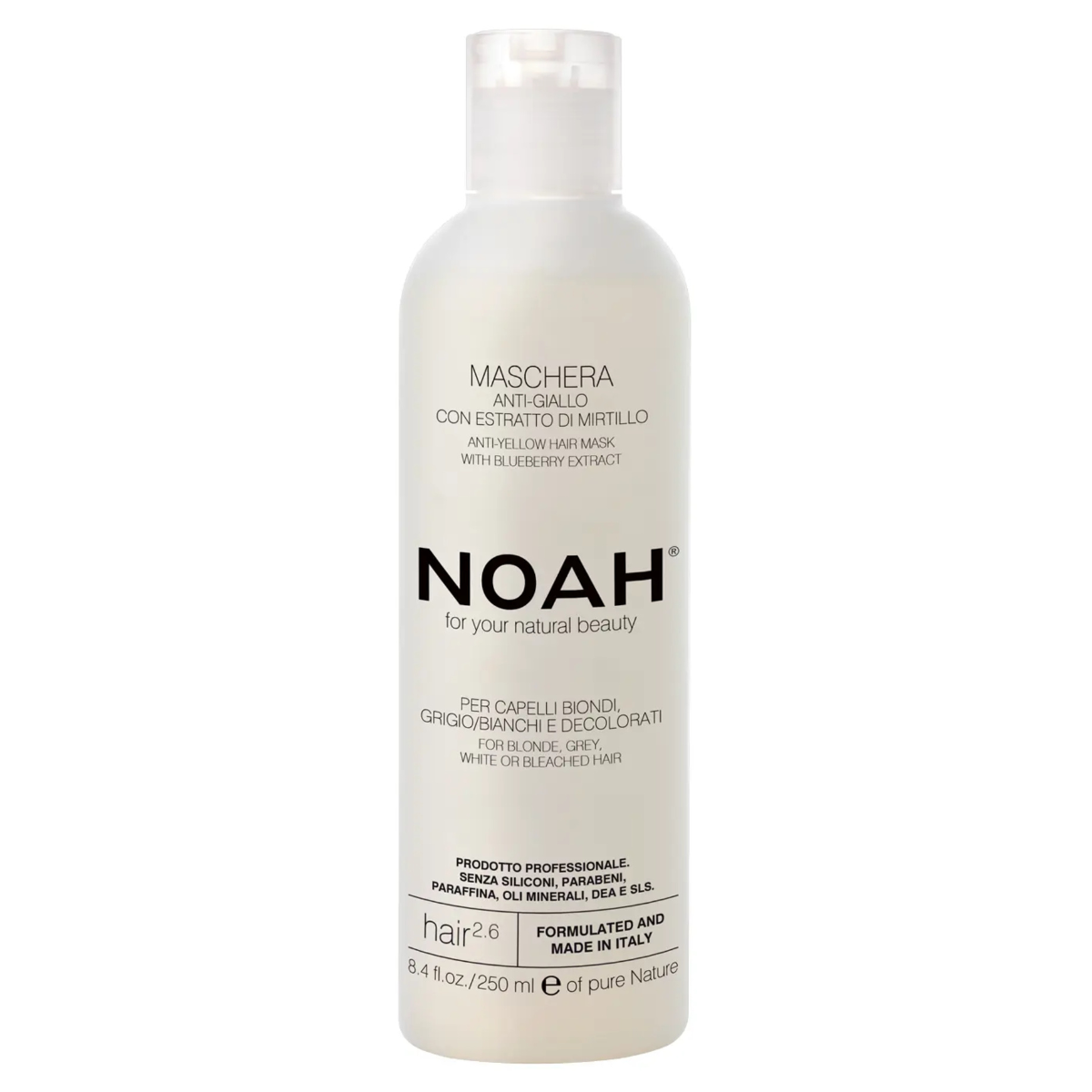 Anti-Gelb-Haarmaske mit Blaubeerextrakt Noah 250 ml