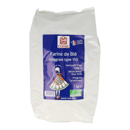 Vollkornweizenmehl Celnat 1 kg