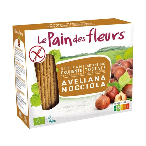 Toasts Croquants Aux Noisettes Sans Gluten Le Pain des Fleurs 150g