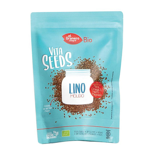Malda linfrön Vitaseeds Bio El Granero 300 g