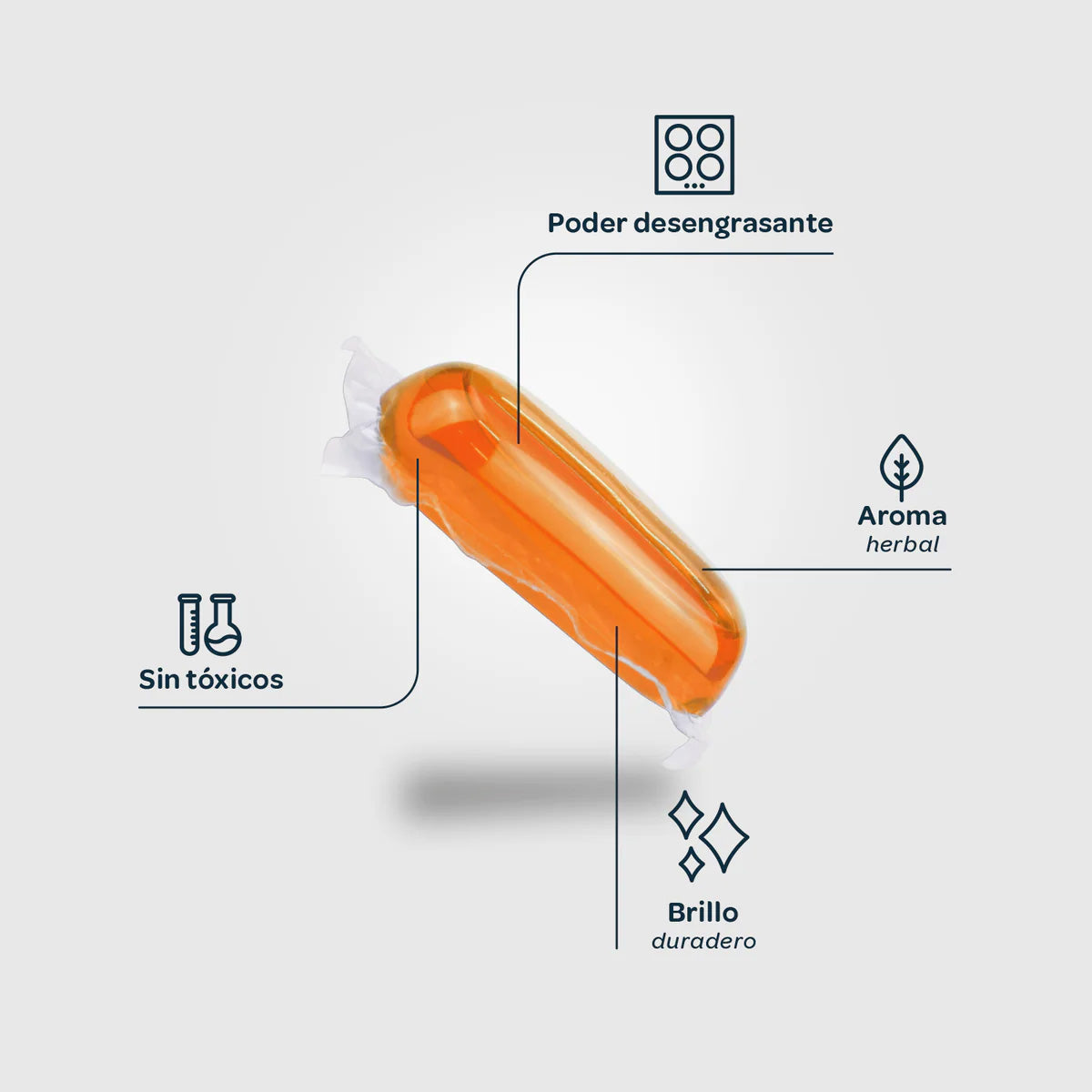 Bouteille de cuisine FLOPP ECO 500 ml + Recharge