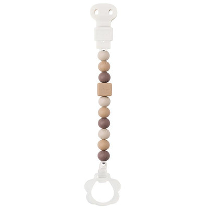 Pinza per ciuccio  (con clip per ciuccio) Doukidou Blu-Bianco