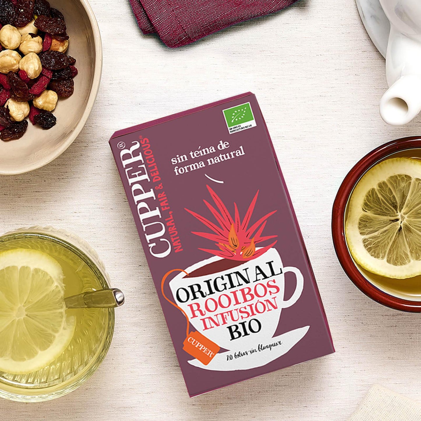 Organic Rooibos Tea Cupper 20 bags