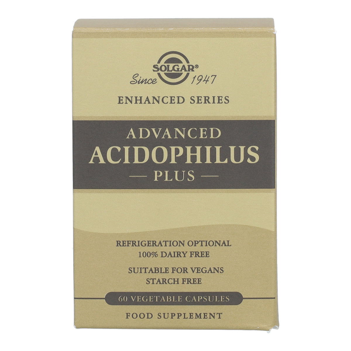 2-pack Acidophilus plus advanced Solgar 60 vegetabiliska kapslar