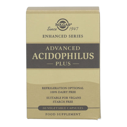 2-pack Acidophilus plus advanced Solgar 60 vegetabiliska kapslar