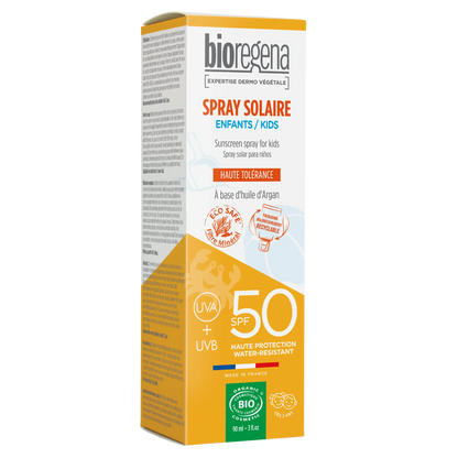 Crema solare per bambini SPF50 spray Bioregena 90 ml