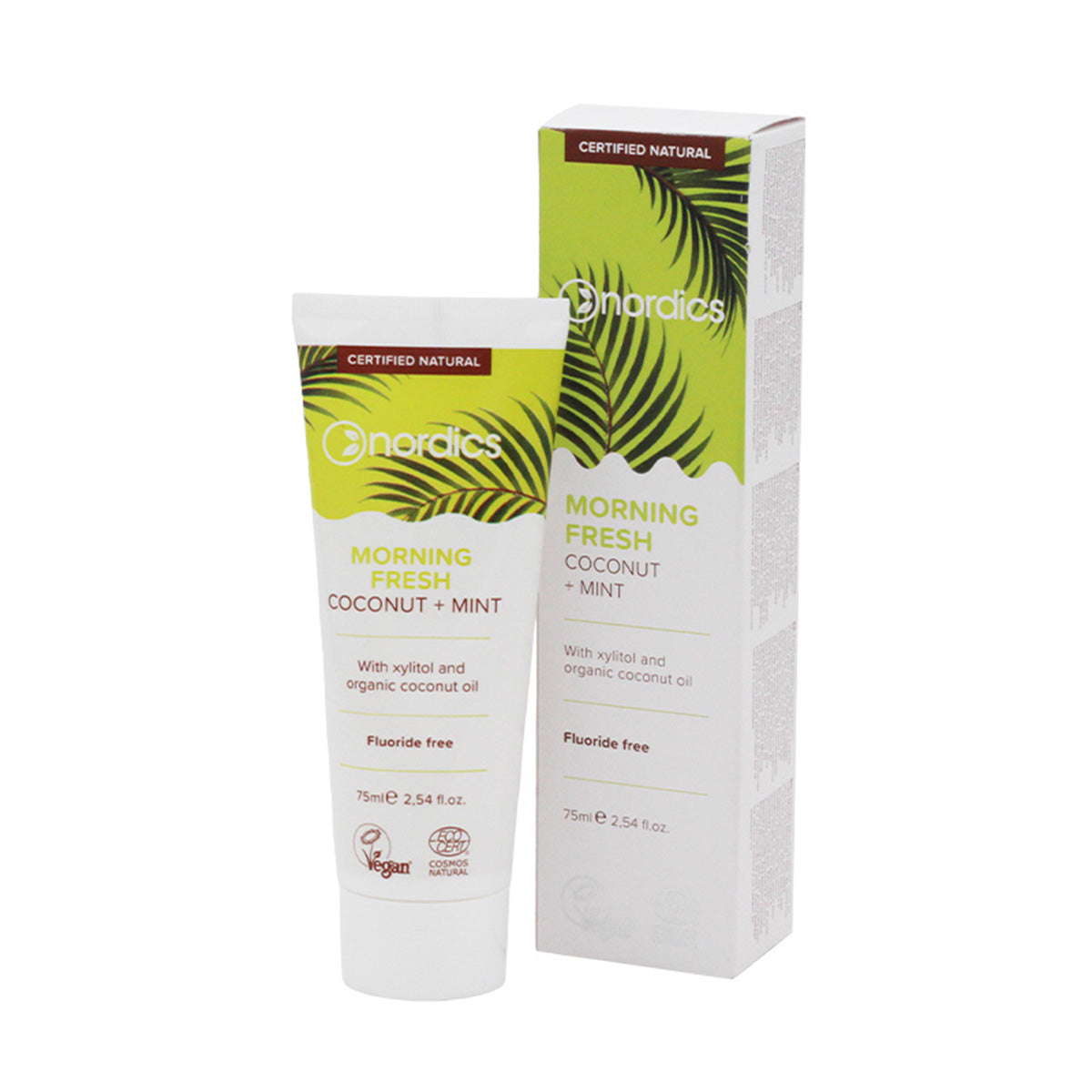 Tandkräm Fresh Coco Menta utan fluor, NATURASPA, 75 ml