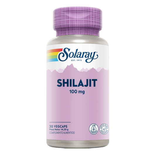 Shilajit 100 mg, Solaray, 30 pflanzliche Kapseln
