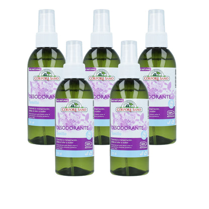 Pack of 5 Corpore Sano Thyme Deodorant 150 ml
