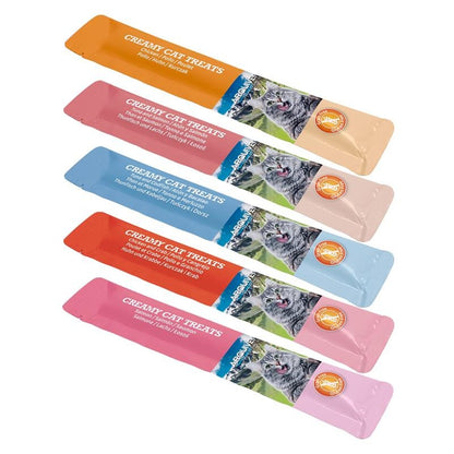 Creamy Cat Treats Cremiger Snack Variety Pack Arquivet 30 Stück