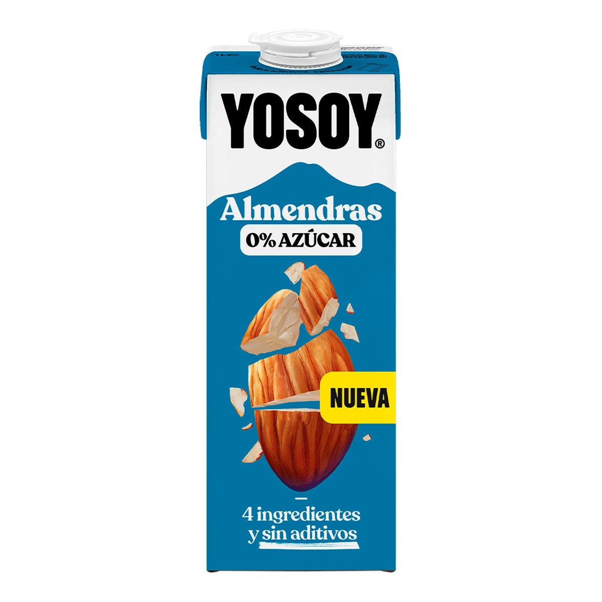 6er-Pack Mandeldrink 0 % Zucker Yosoy 1 l