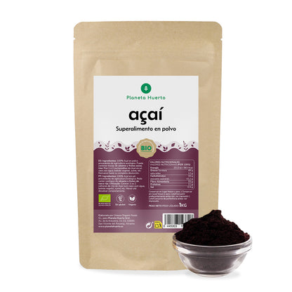 Planeta Huerto Organic Açaí Powder 1 kg