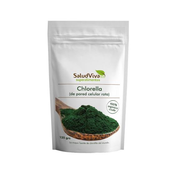 Algue Chlorella en poudre ECO 125 g, Salud Viva