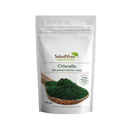 Algue Chlorella en poudre ECO 125 g, Salud Viva
