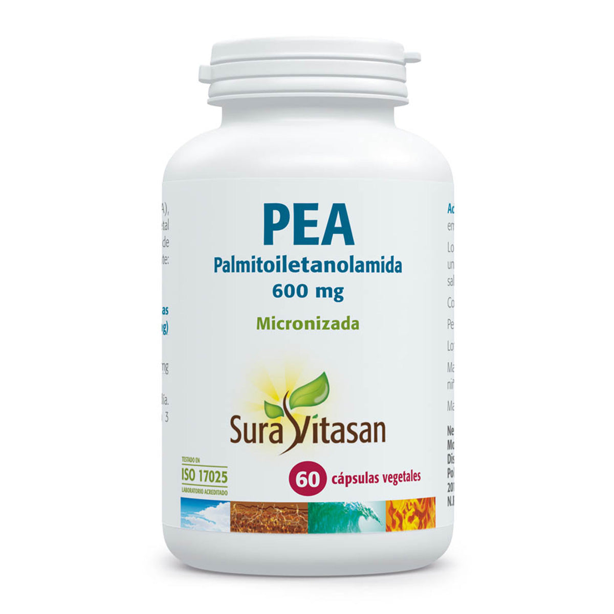 PEA Palmitoilethanolamid, Sura Vitasan, 60 Kapseln