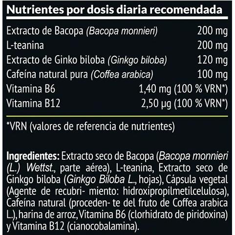 Paleobull Natural Nootropic Focus 60 Caps