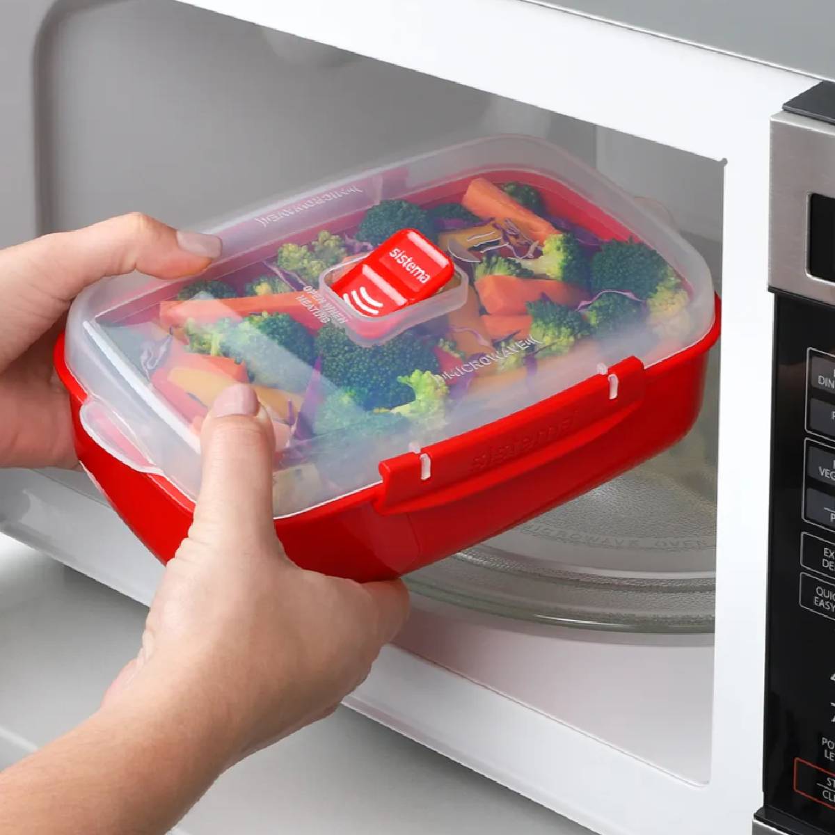 Pojemnik prostokątny do mikrofalówki 1,25 ml