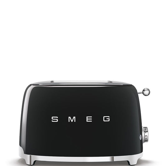 SMEG 2-slot 50s Style Toaster, Black Nego Mate