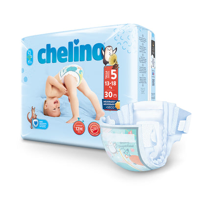 CHELINO BLÖJA T5 Pasitos (13-18 kg) 30 st