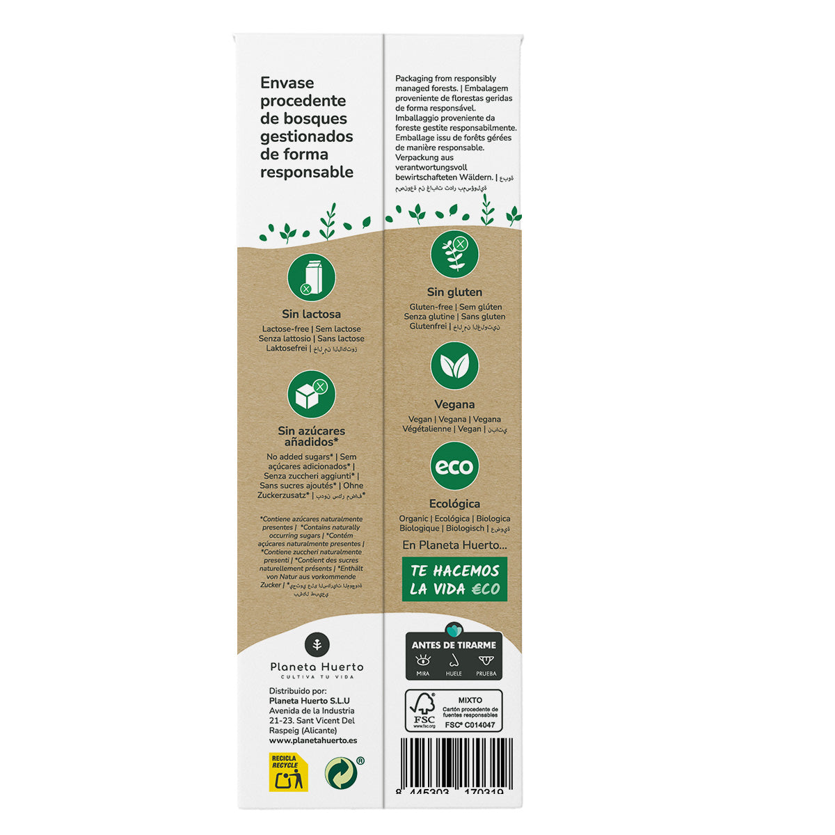 Planet Orchard Eco Almond Drink 1L