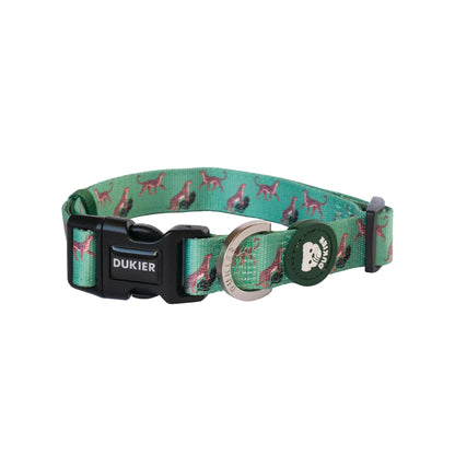 Leopard Dukier S dog collar