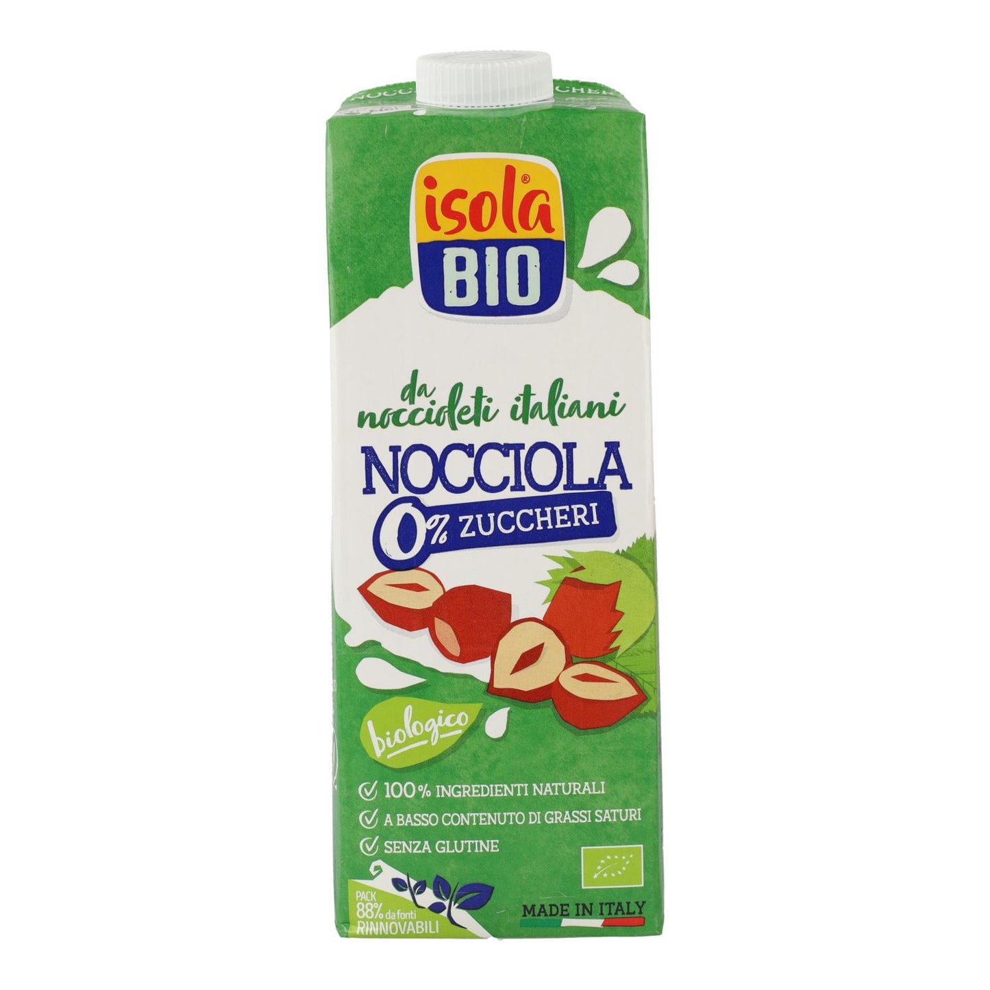 Bio-Haselnussgetränk Isola Bio 1 l
